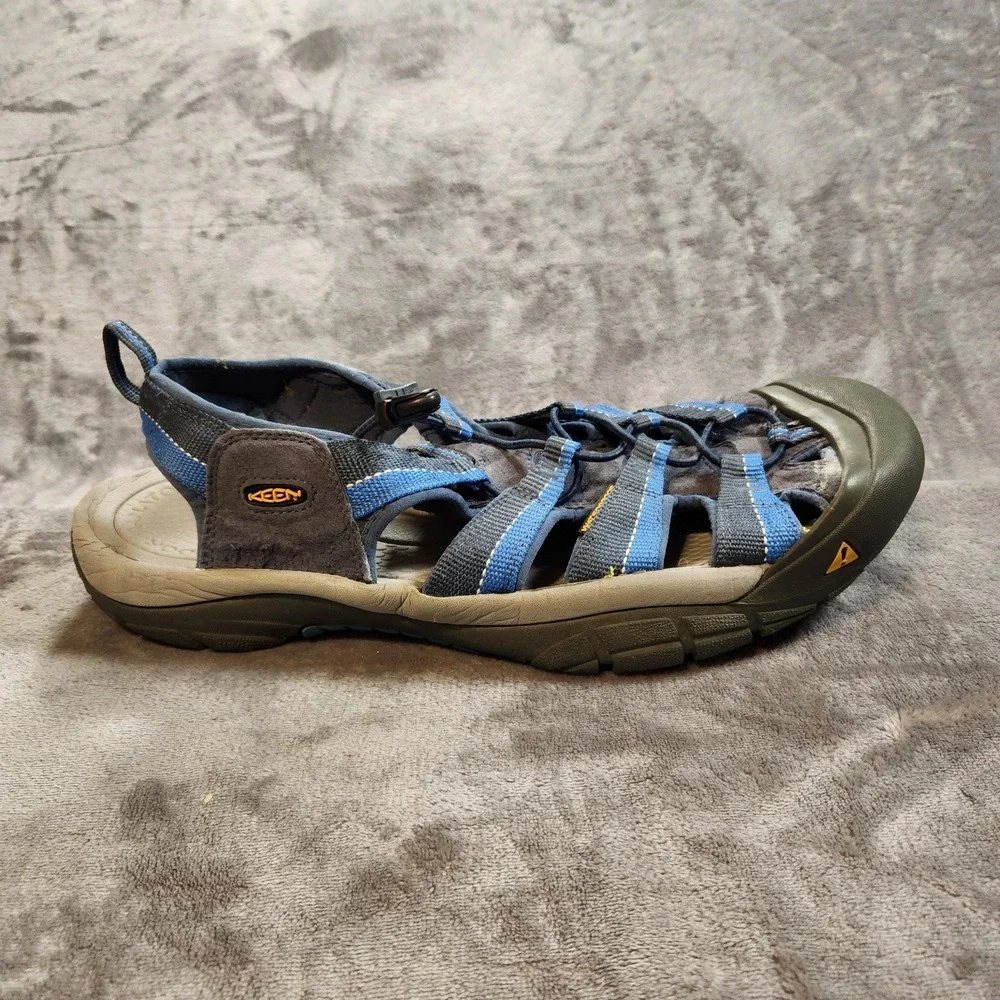 Keen Sandals Mens 11 Blue Newport H2 Water Proof Closed Toe Hybrid Hiking
